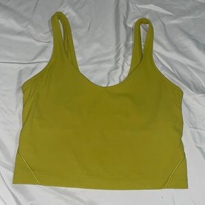 green Lululemon Align Tank